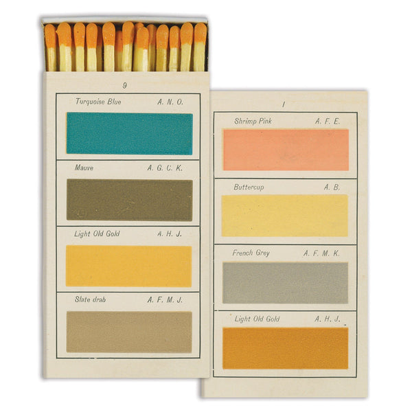 Watercolor Paint Swatch Matchbox-SproutSouth-Matches