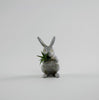 White Rabbit Tiny Garden Statue-SproutSouth-Terrarium Kit