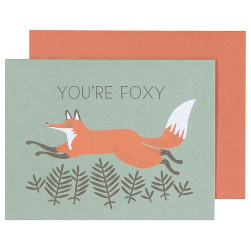 You're Foxy Greeting Card-SproutSouth-Stationary
